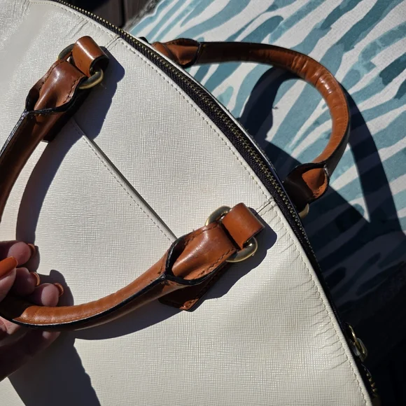 Brahmin Large Duxbury, Limited Edition White Monaco - Picture 6 of 13